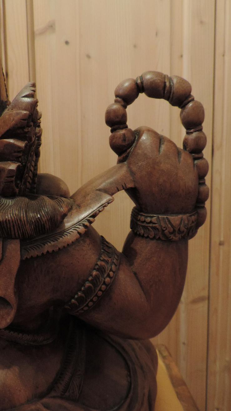 Wunderschöner Ganesha aus Teakholz - Figuren - Bild 5