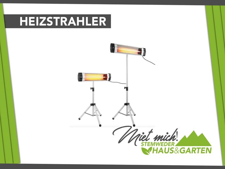 Mieten Leihen Heizstrahler Wärmestrahler Wärmepilz Heizpilz - Geräte & Werkzeug - Bild 1