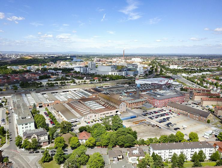 Bild 8: Witterungsbeständige Außencontainer mit Revierdienst vor Ort in Mannheim