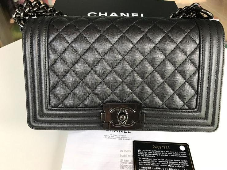 Chanel LE Boy mit Quittung - Taschen & Rucksäcke - Bild 1