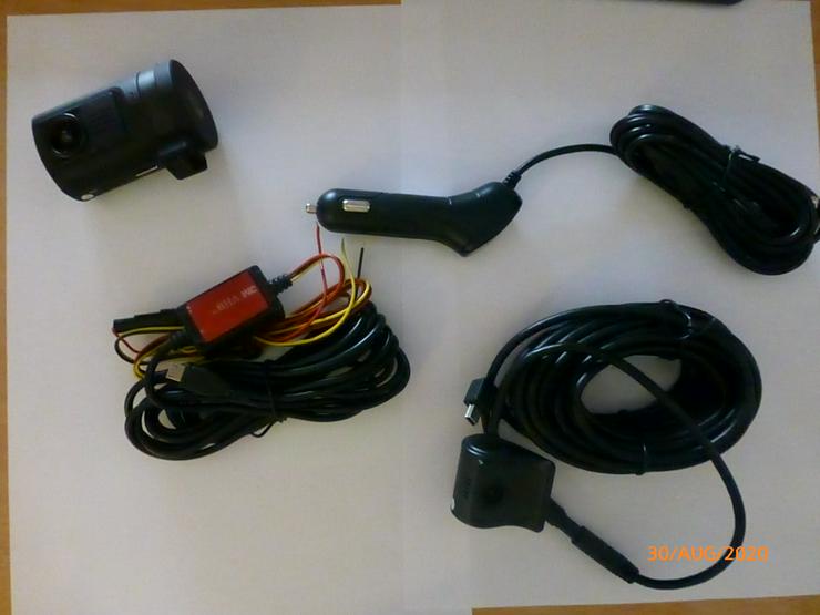 2 Dashcam für Front- und Rückscheibe Tracker mini0906