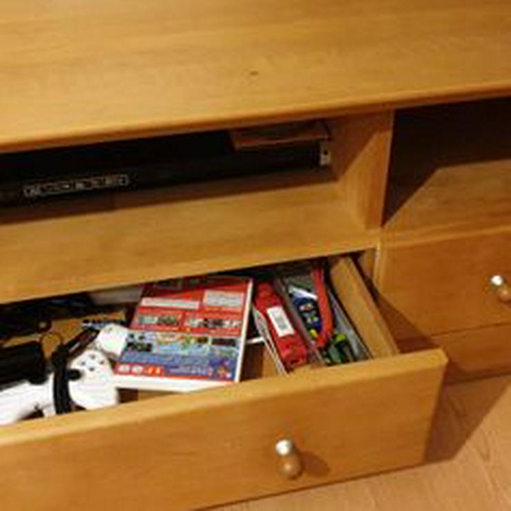 Phonoschrank massiv Erle - TV & Hi-Fi Möbel - Bild 2