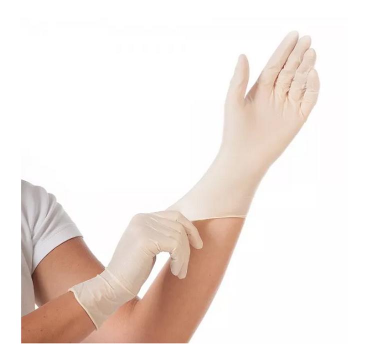 Hygonorm Latex-Handschuhe Grip Light puderfrei weiß Gr. S + M + L + XL