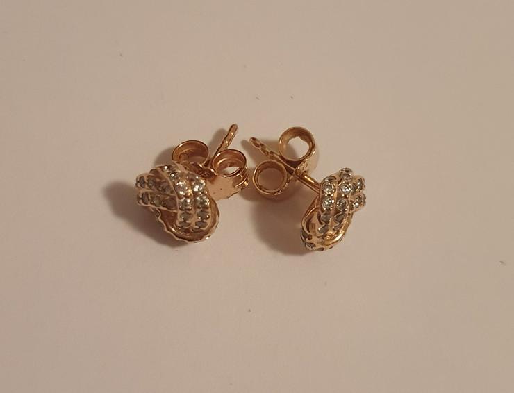 Bild 3: Ohrringe Ohrstecker Pandora rosevergoldet 