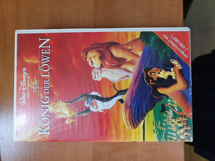 VHS Disney Das Dschungelbuch und der König der Löwen