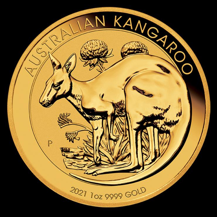 Australien Känguru 2020 1 Unze Gold
