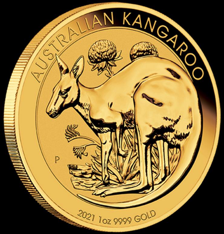 Bild 2: Australien Känguru 2020 1 Unze Gold