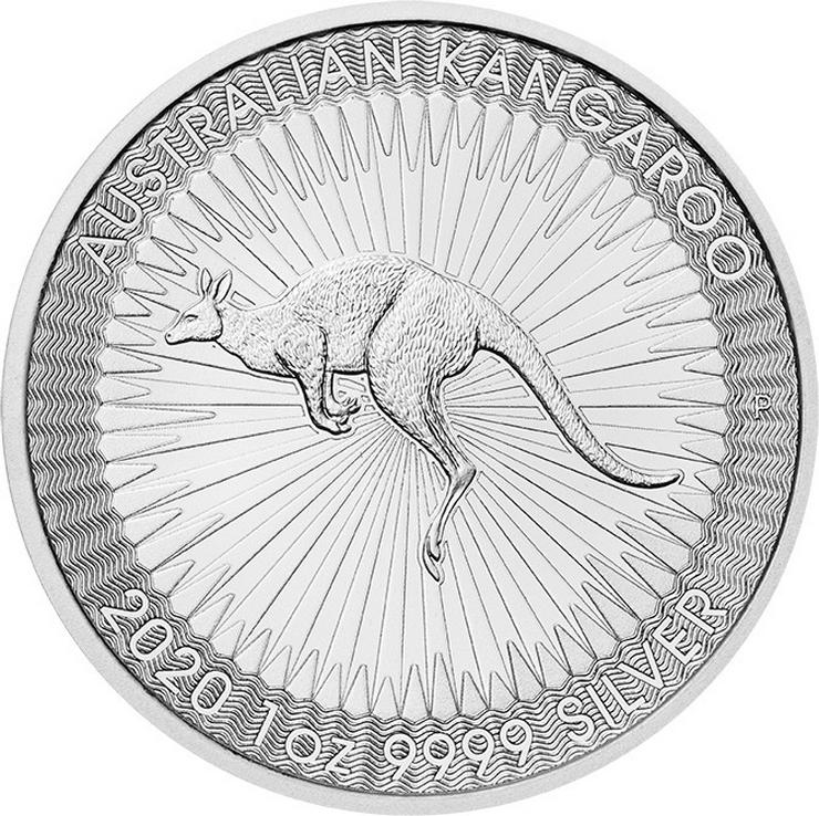 Bild 2: Australien Känguru 2020 1 Unze Silber
