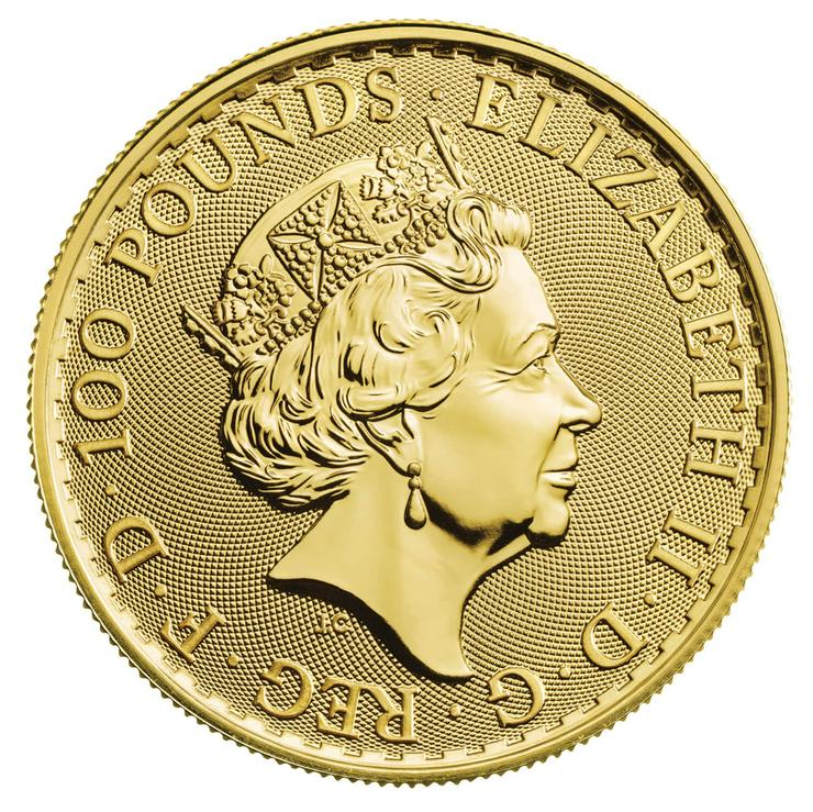Bild 3: Großbritannien 1 Unze Goldmünze Britannia 2021 Gold
