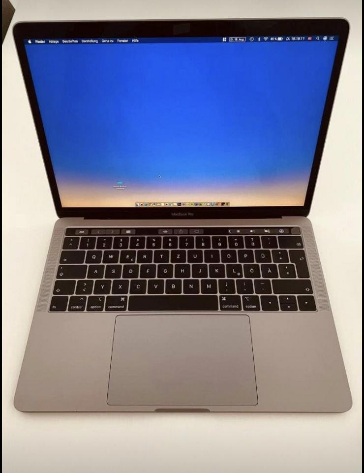 Bild 1: MacBook Pro 13“ 2019 i5 mit 2,4 GHz/8GB RAM/256GB SSD/Thunderbolt 3