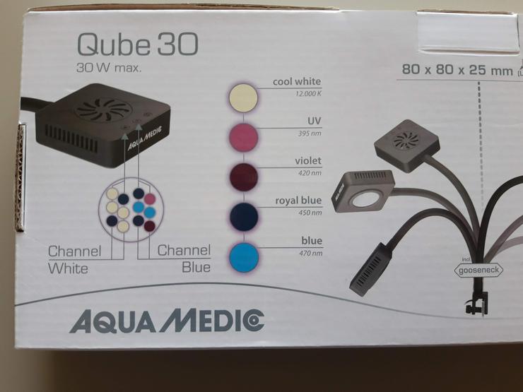 AQUA MEDIC QUBE 30 LED BELEUCHTUNG - Aquarien Zubehör - Bild 4