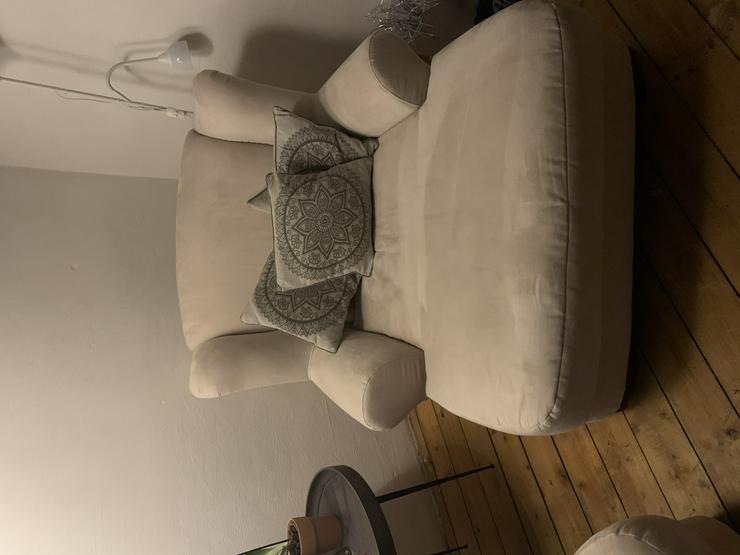 Bild 2: 2 XXL Sessel Loveseats Loungesessel