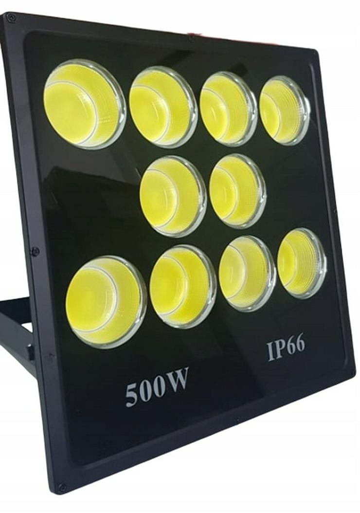 Bild 11: 500W COB LED Fluter Außen Strahler Leuchte Scheinwerfer Flutlicht Baustrahler IP66
