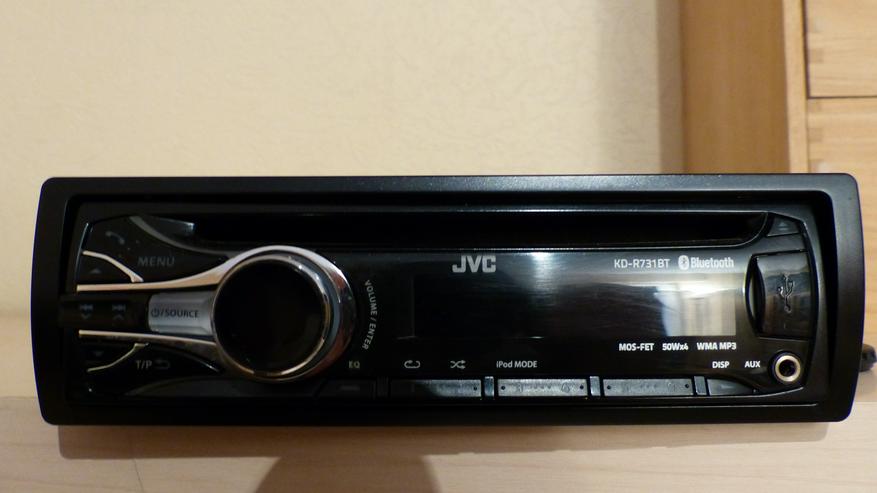 Bild 2: verkaufe Autoradio für DIN 1 Schacht  JVC  KD-R731BT   Bluetooth