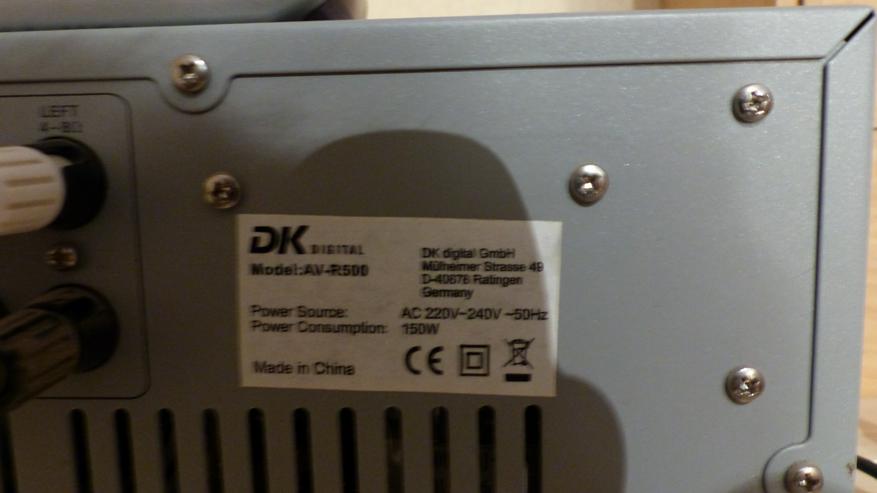 Bild 3: Dolby Digital Surround Receiver