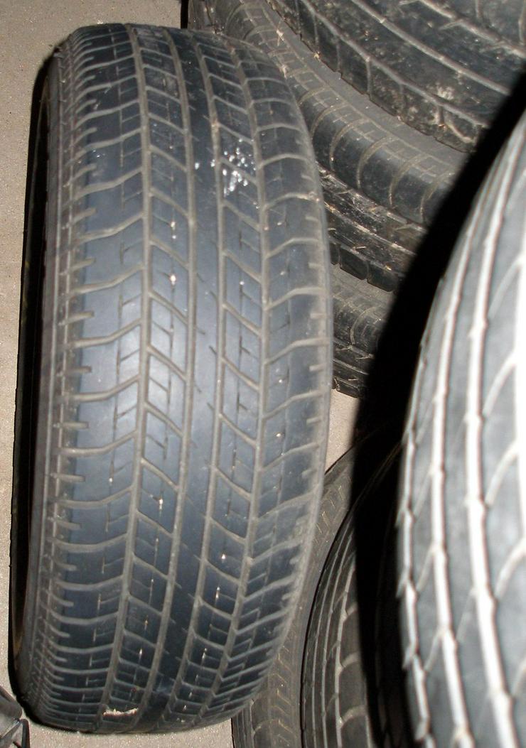 Bild 6: Vier Reifen auf 4-Loch Stahlfelgen 175/70 R13 Profil 5-6mm u.a. für Honda Civic (Bj.1997); wenig gelaufen.
