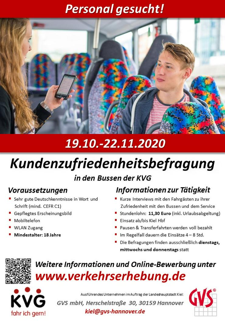 Fahrgastbefragung in den Kieler Bussen