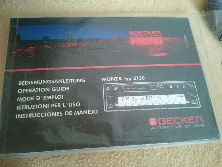 BEKER/MONZA  2130 + CDW-SILVERSTONE 2630 - Autoradios, Player & Wechsler - Bild 13