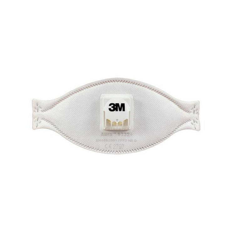 3M™ Aura™ 9332+ Atemschutzmasken FFP3 mit Ventil - Hygiene & Desinfektion - Bild 5
