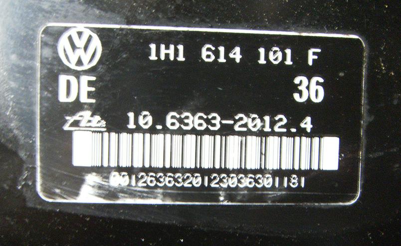 Bremskraftverstärker 1H1 614 101 F - Bremsen, Radantrieb & Zubehör - Bild 4