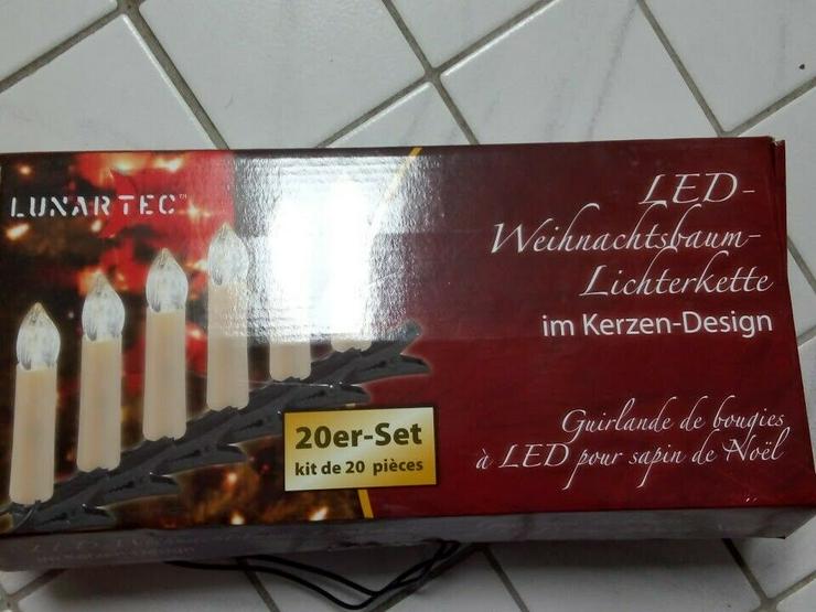 Lunartec LED Weihnachtsbaum Lichterkettte im Kerzen Design  unbenutzt  - Weitere - Bild 1