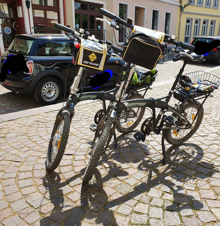 Bild 2: 2 elektro falt Fahrräder 