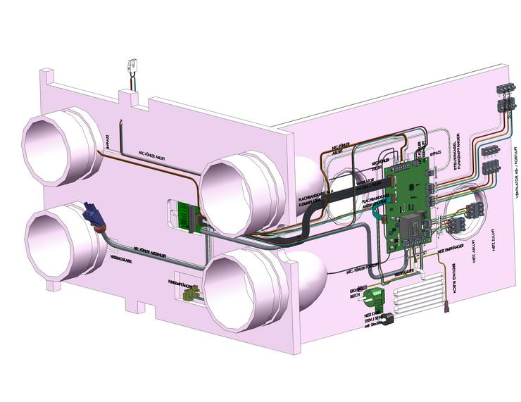 Bild 4: CAD mechanische Konstruktionen, Schwerpunkt Entwicklung, Maschinenbau, Werkzeugmaschinen, Automatisierung, Automotive, Mechatronik und Elektrotechnik. 