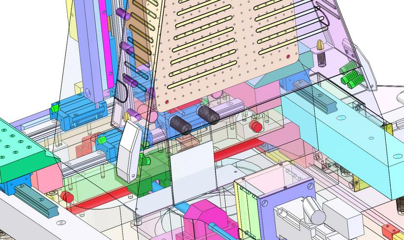 Bild 3: CAD mechanische Konstruktionen, Schwerpunkt Entwicklung, Maschinenbau, Werkzeugmaschinen, Automatisierung, Automotive, Mechatronik und Elektrotechnik. 