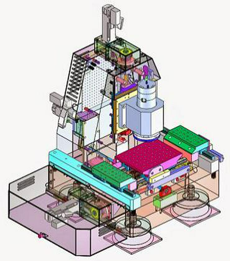 Bild 10: CAD mechanische Konstruktionen, Schwerpunkt Entwicklung, Maschinenbau, Werkzeugmaschinen, Automatisierung, Automotive, Mechatronik und Elektrotechnik. 