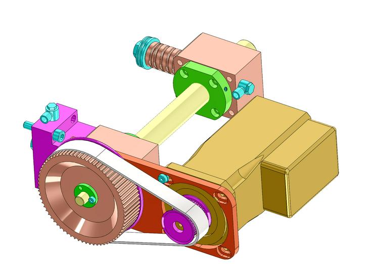 Bild 9: CAD mechanische Konstruktionen, Schwerpunkt Entwicklung, Maschinenbau, Werkzeugmaschinen, Automatisierung, Automotive, Mechatronik und Elektrotechnik. 