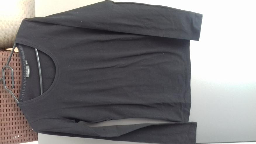 schwarzes Langarmshirt von mexx Gr. M - Größen 36-38 / S - Bild 1