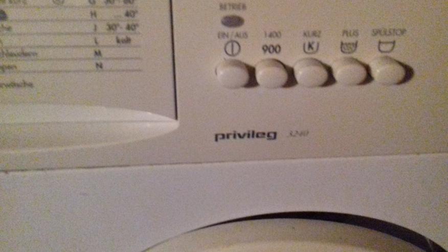 Bild 3: Privileg Waschmaschine 5kg Fassungsvermögen