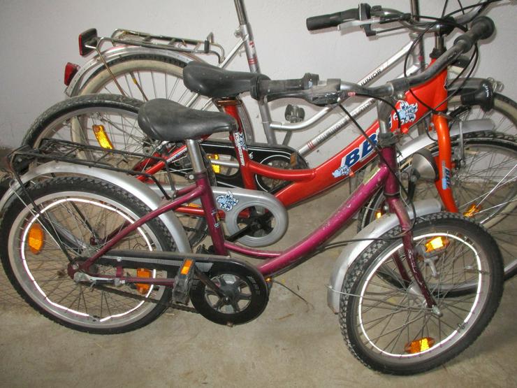 Bild 6: Konvolut von 6 Kinderfahrrädern zu verkaufen 16 - 24 Zoll