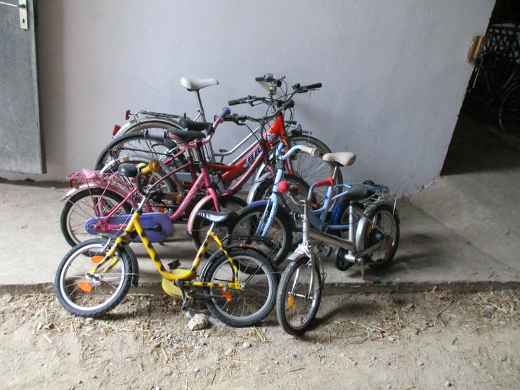 Konvolut von 7 Kinderfahrrädern zu verkaufen 16 - 24 Zoll