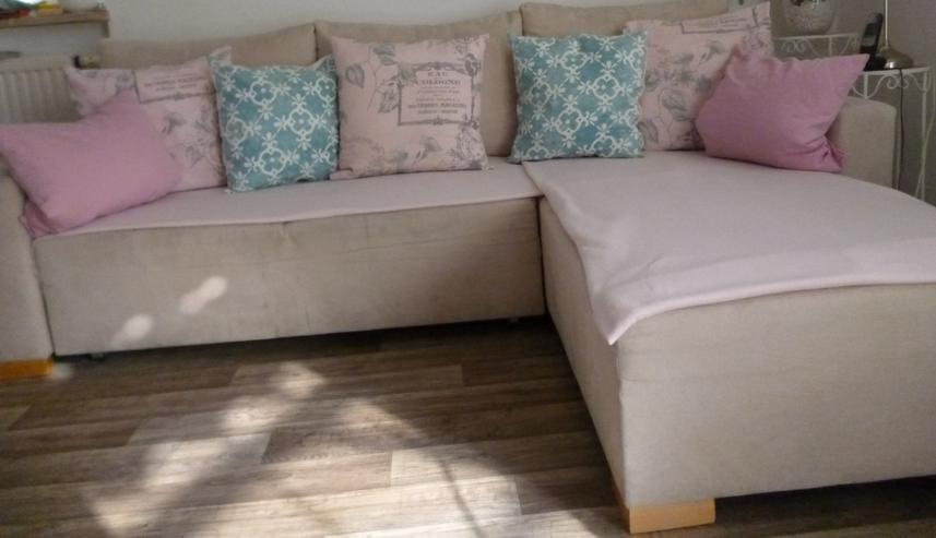 Couch / Eckcouch mit Bettfunktion - Sofas & Sitzmöbel - Bild 1