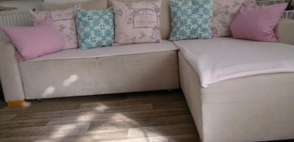 Couch / Eckcouch mit Bettfunktion - Sofas & Sitzmöbel - Bild 2