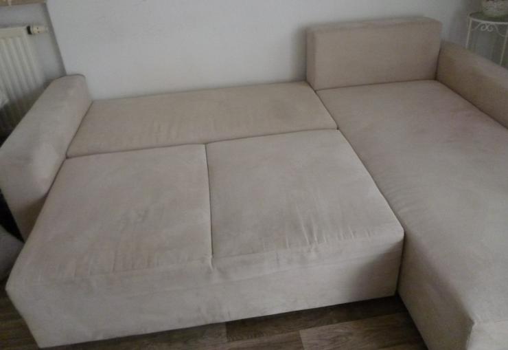 Bild 10: Couch / Eckcouch mit Bettfunktion