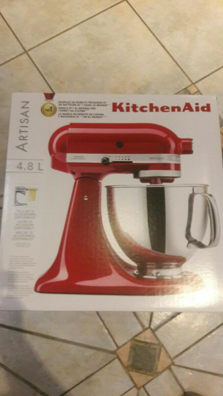 Kitchenaid Artisan rot 4,8l Neu