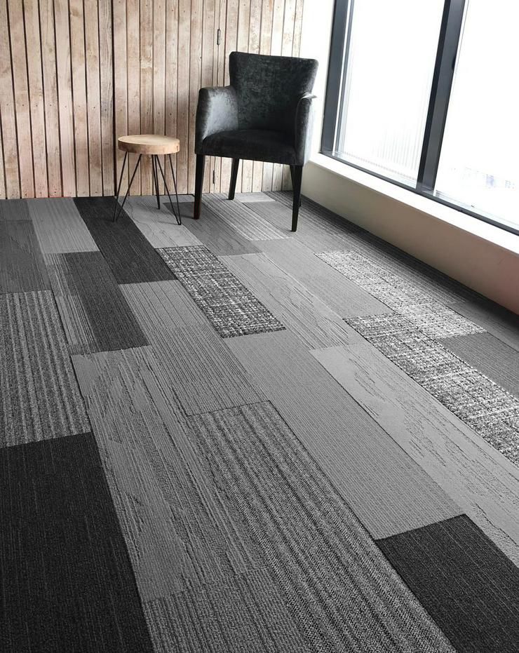 Bild 9: Interface Skinny Planks Shades of Colors Teppichfliesen NEU