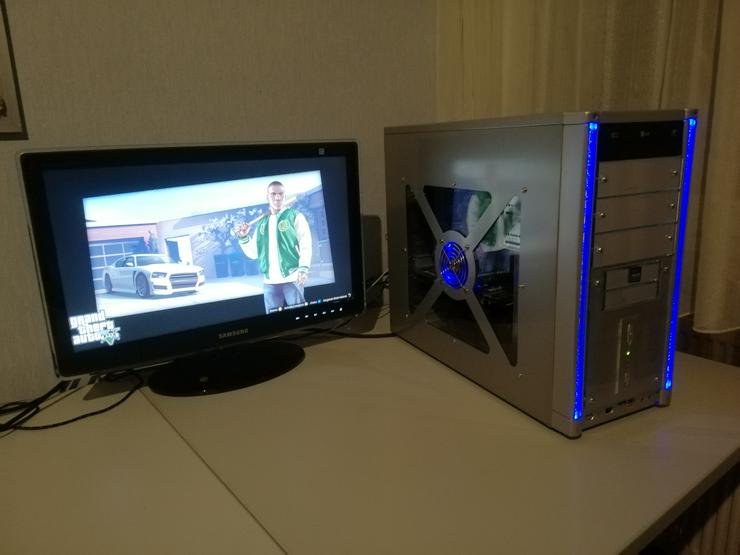 Bild 8: Gaming PC mit GTA 5, The Witcher 3, Borderlands und vielen anderen Spielen + Monitor und WLAN-Adapter