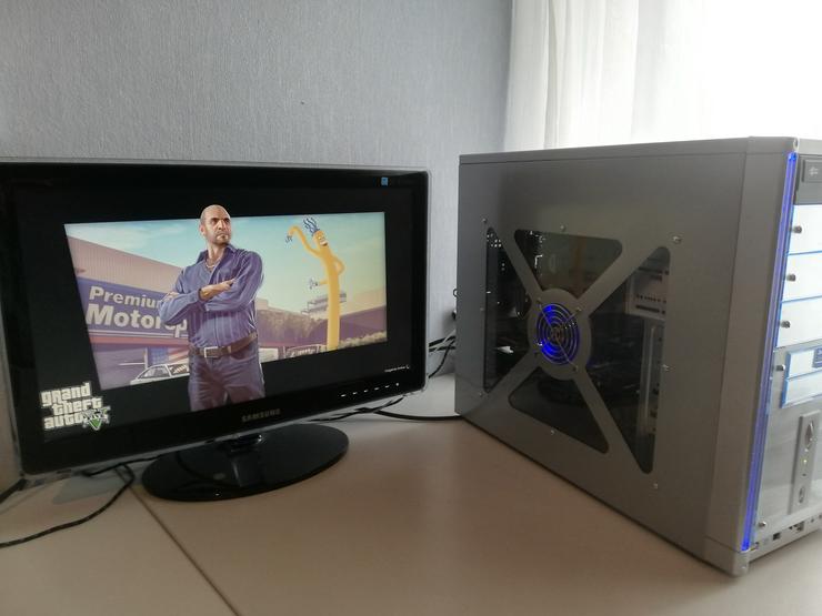 Bild 9: Gaming PC mit GTA 5, The Witcher 3, Borderlands und vielen anderen Spielen + Monitor und WLAN-Adapter