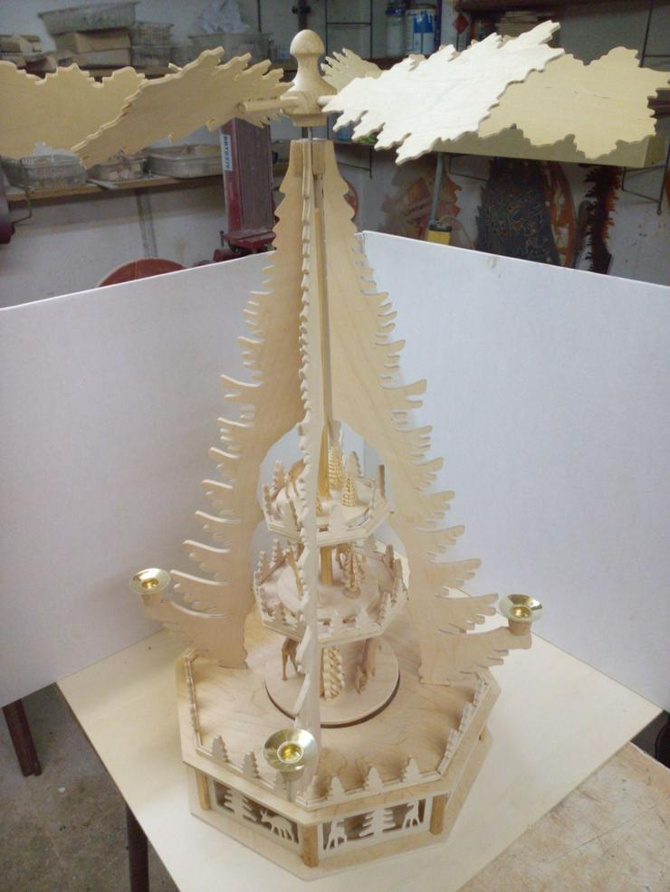 Bild 4: Bausatz Erzgebirgische Weihnachtspyramide 3 Etagen