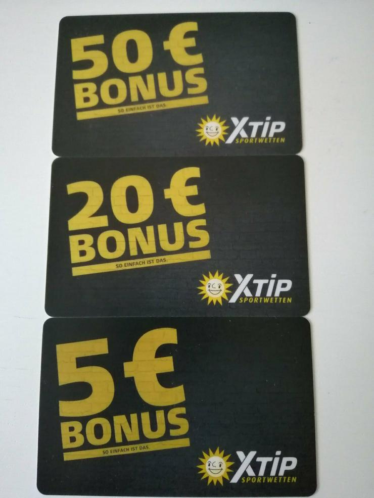Xtip Bonus Guthaben 75€