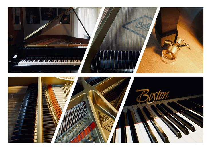 Verkaufe gebr. Boston-Flügel GP 178 (Tochterfirma Steinway&Sons), schwarz poliert, Top-Zustand - Klaviere & Pianos - Bild 1