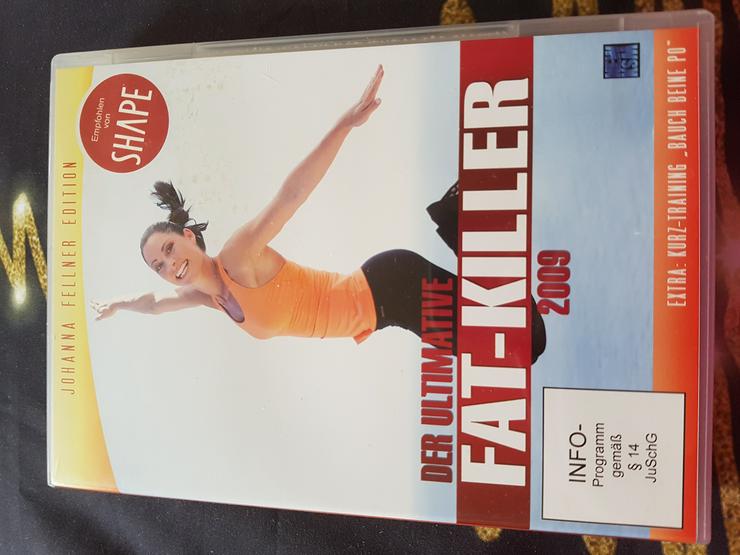 Bild 10: diverse Fitness DVDs