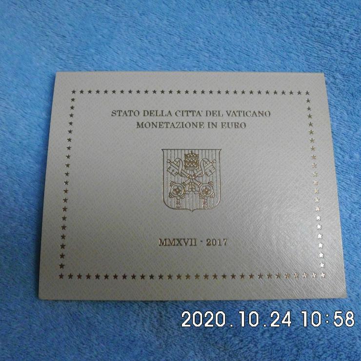 Kursmünzensatz Vatikan 2017 - Euros - Bild 1