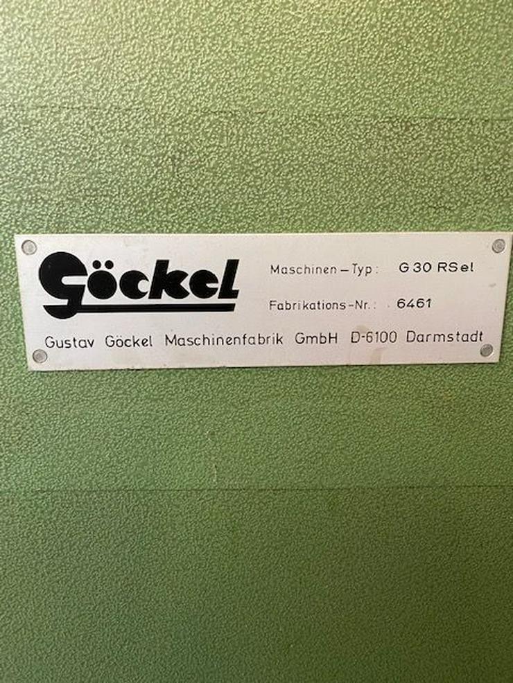 Flachbettschleifmaschine Messerschleifmaschine Göckel G30 RS el - Werkstatteinrichtung - Bild 8