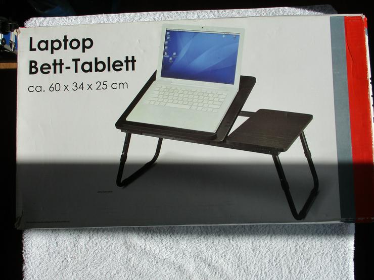 Bild 1: Laptop Bett-Tablett