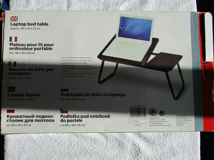 Bild 2: Laptop Bett-Tablett