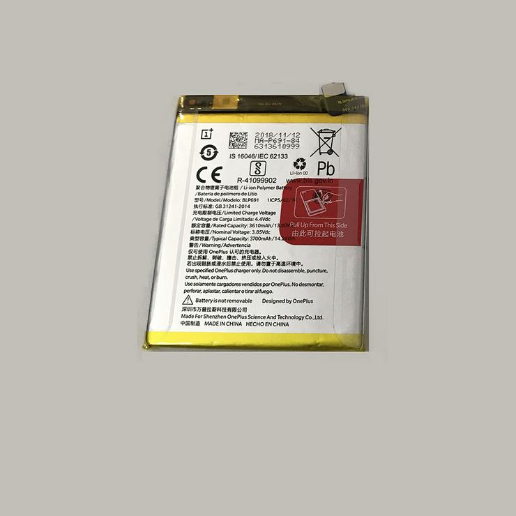 OnePlus BLP691 Akku 3610mAh/13.89WH 3.85V/4.4V - Akkus - Bild 1